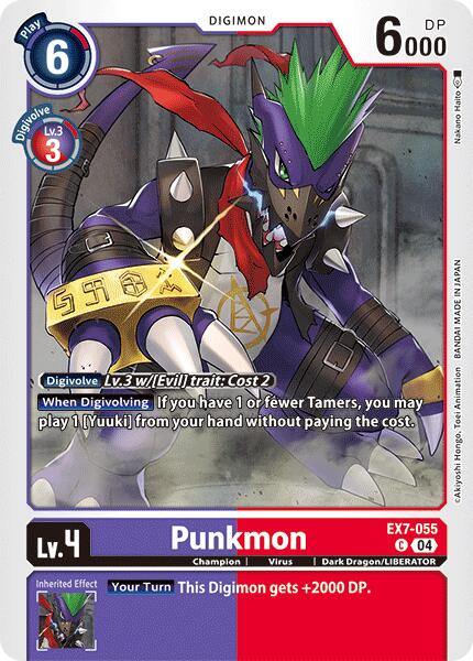 Punkmon [EX7-055] [Digimon LIBERATOR] | Enigma On Main