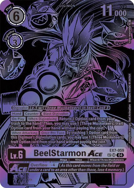 BeelStarmon ACE [EX7-059] (Textured) [Digimon LIBERATOR] | Enigma On Main