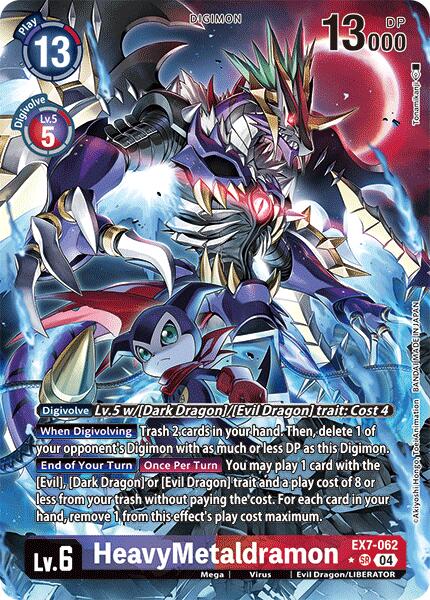 HeavyMetaldramon [EX7-062] (Alternate Art) [Digimon LIBERATOR] | Enigma On Main