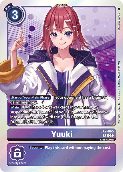 Yuuki [EX7-065] [Digimon LIBERATOR] | Enigma On Main