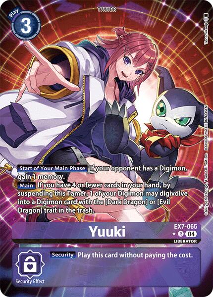 Yuuki [EX7-065] (Alternate Art) [Digimon LIBERATOR] | Enigma On Main