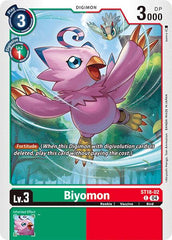 Biyomon [ST18-02] [Starter Deck: Guardian Vortex] | Enigma On Main