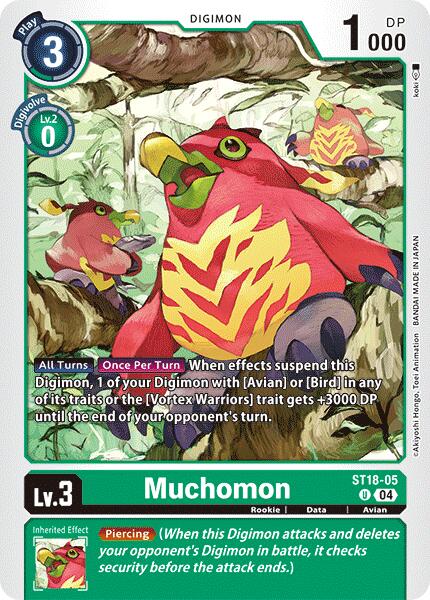 Muchomon [ST18-05] [Starter Deck: Guardian Vortex] | Enigma On Main