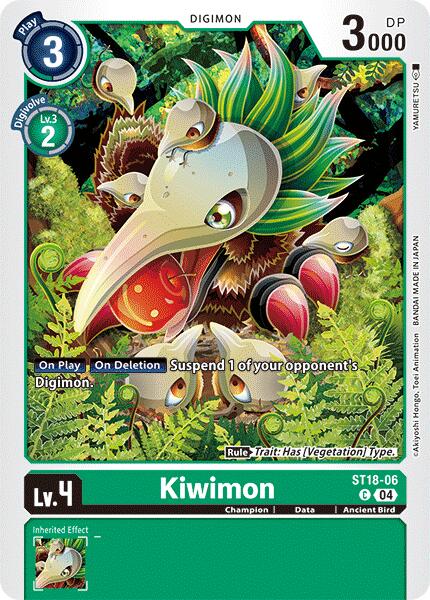 Kiwimon [ST18-06] [Starter Deck: Guardian Vortex] | Enigma On Main