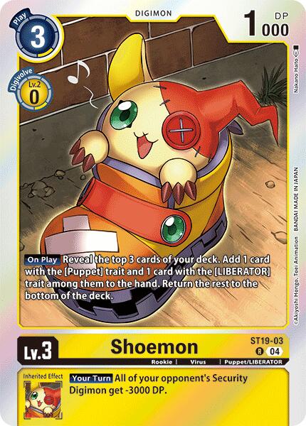 Shoemon [ST19-03] [Starter Deck: Fable Waltz] | Enigma On Main