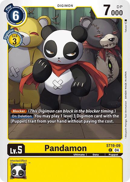 Pandamon [ST19-09] [Starter Deck: Fable Waltz] | Enigma On Main