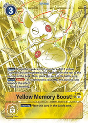 Yellow Memory Boost! [P-037] (Starter Deck 19 Exclusive) [Starter Deck: Fable Waltz Promos] | Enigma On Main