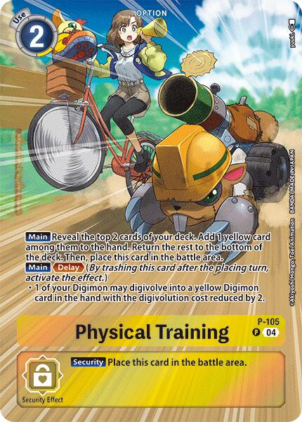 Physical Training [P-105] (Starter Deck 19 Exclusive) [Starter Deck: Fable Waltz Promos] | Enigma On Main