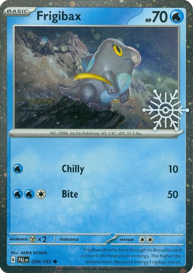 Frigibax (058/193) (Holiday Calendar) [Miscellaneous Cards] | Enigma On Main