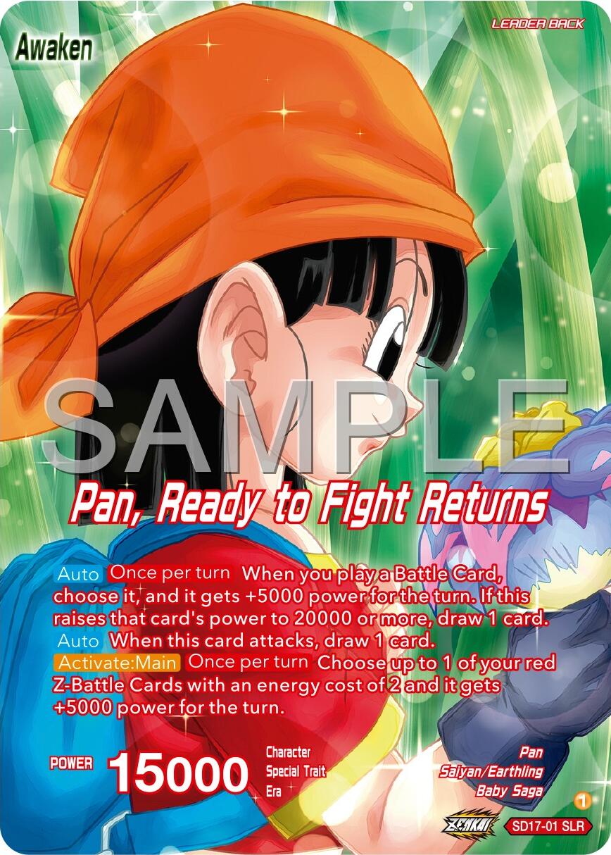 Pan // Pan, Ready to Fight Returns (SD17-01) [Premium 7th Anniversary Box 2024] | Enigma On Main