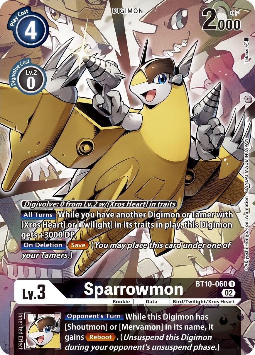 Sparrowmon [BT10-060] (Alternate Art) [Xros Encounter] | Enigma On Main