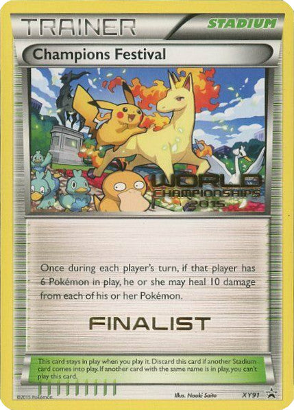 Champions Festival (XY91) (2015 Finalist) [XY: Black Star Promos] | Enigma On Main