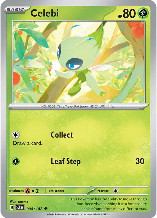 Celebi (004/142) [Scarlet & Violet: Stellar Crown] | Enigma On Main