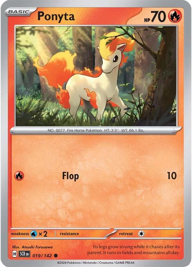 Ponyta (019/142) [Scarlet & Violet: Stellar Crown] | Enigma On Main