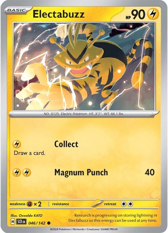 Electabuzz (046/142) [Scarlet & Violet: Stellar Crown] | Enigma On Main