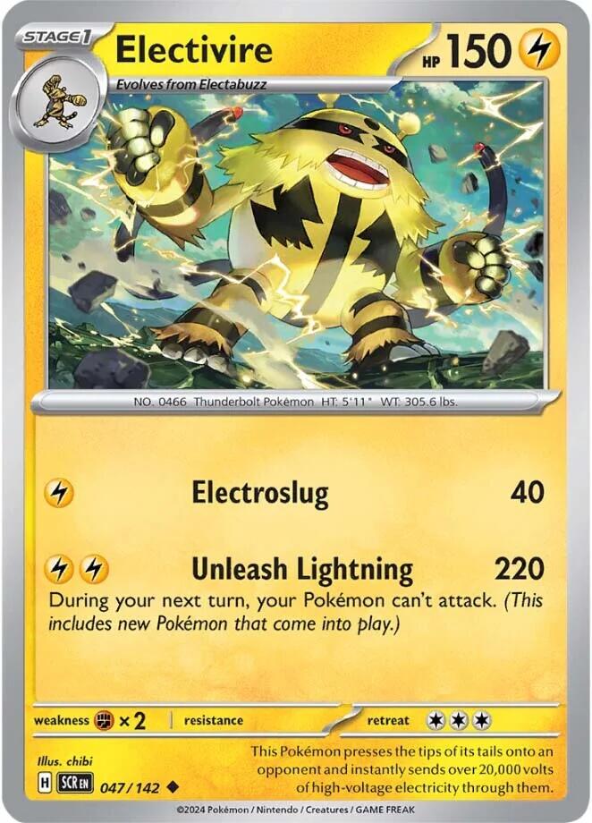 Electivire (047/142) [Scarlet & Violet: Stellar Crown] | Enigma On Main