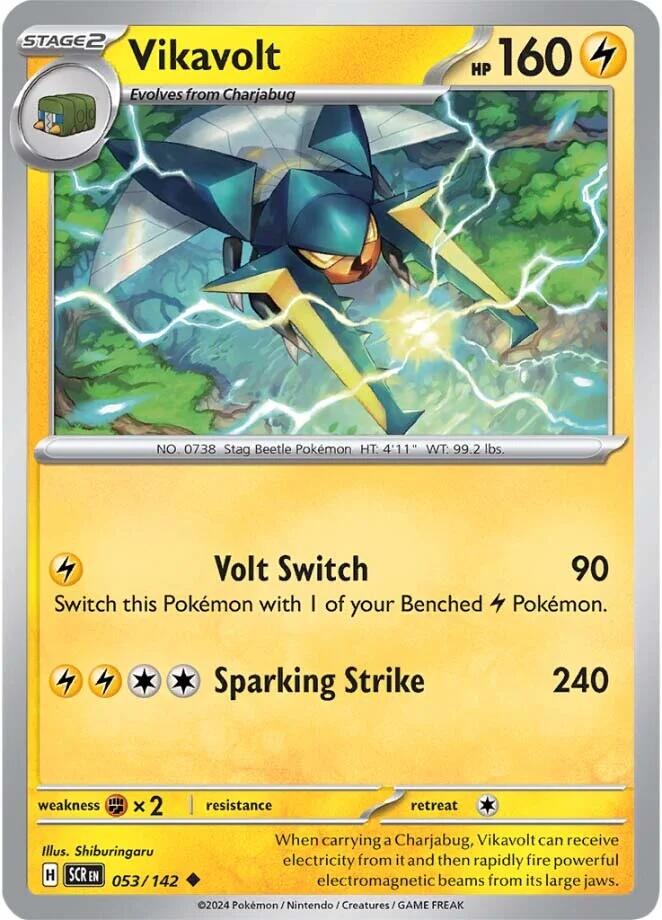 Vikavolt (053/142) [Scarlet & Violet: Stellar Crown] | Enigma On Main