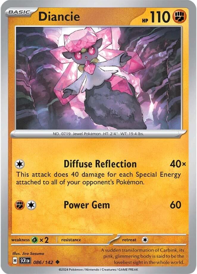 Diancie (086/142) [Scarlet & Violet: Stellar Crown] | Enigma On Main