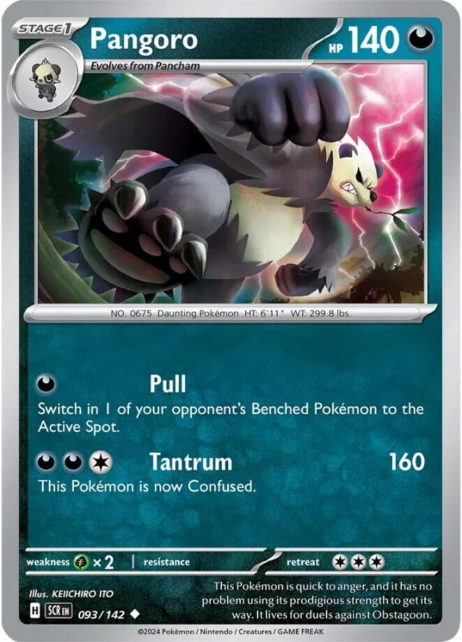 Pangoro (093/142) [Scarlet & Violet: Stellar Crown] | Enigma On Main