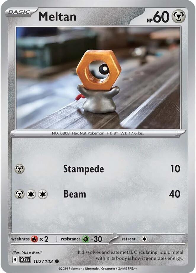 Meltan (102/142) [Scarlet & Violet: Stellar Crown] | Enigma On Main