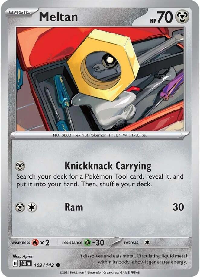 Meltan (103/142) [Scarlet & Violet: Stellar Crown] | Enigma On Main