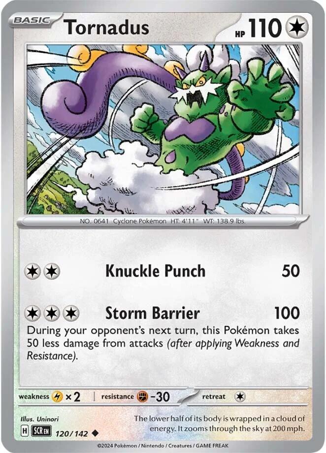 Tornadus (120/142) [Scarlet & Violet: Stellar Crown] | Enigma On Main