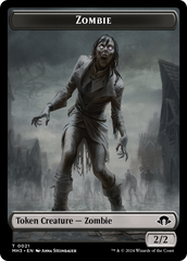 Phyrexian Germ // Zombie Double-Sided Token [Modern Horizons 3 Tokens] | Enigma On Main