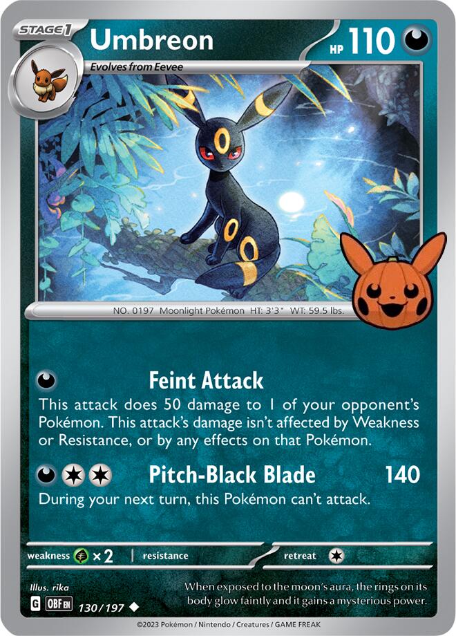 Umbreon (130/197) [Trick or Trade 2024] | Enigma On Main