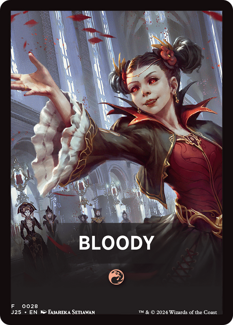 Bloody Theme Card [Foundations Jumpstart Front Cards] | Enigma On Main