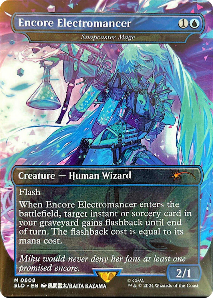 Encore Electromancer - Snapcaster Mage [Secret Lair Drop Series] | Enigma On Main