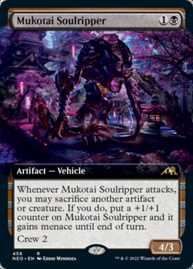Mukotai Soulripper (Extended Art) [Kamigawa: Neon Dynasty] | Enigma On Main