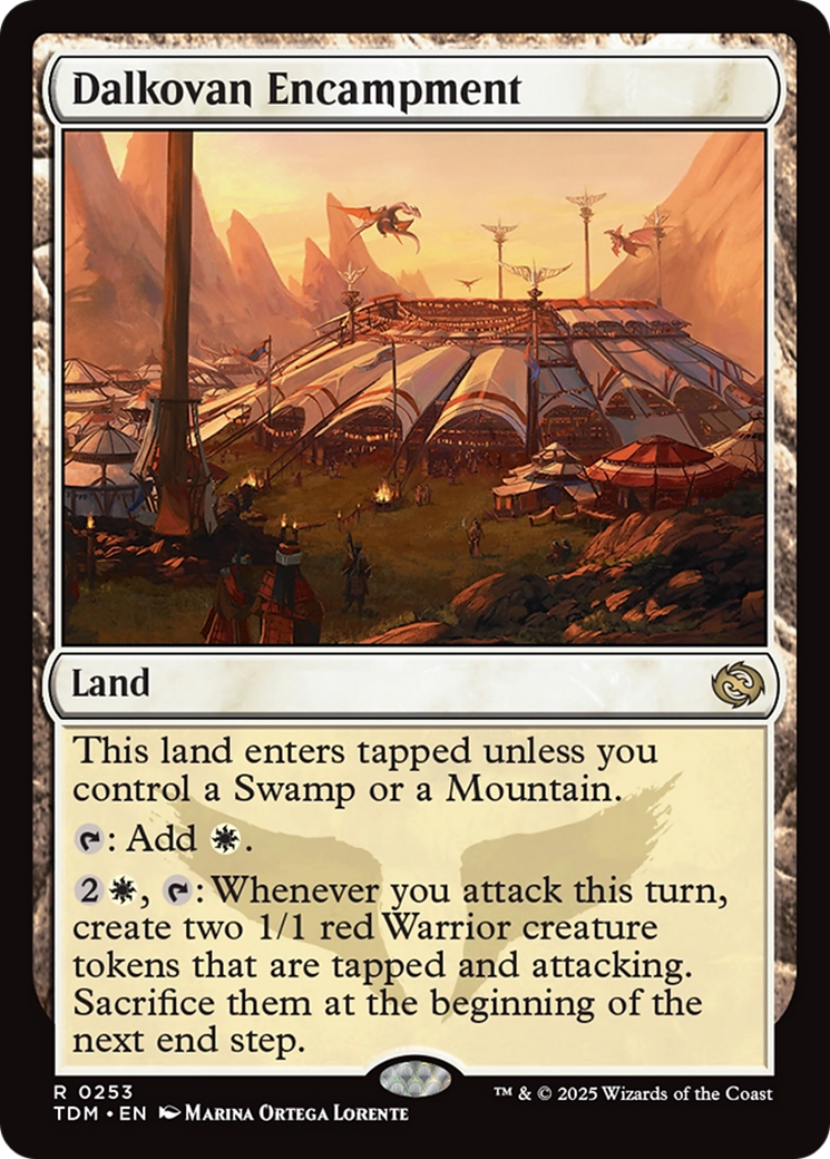 Dalkovan Encampment [Tarkir: Dragonstorm] | Enigma On Main