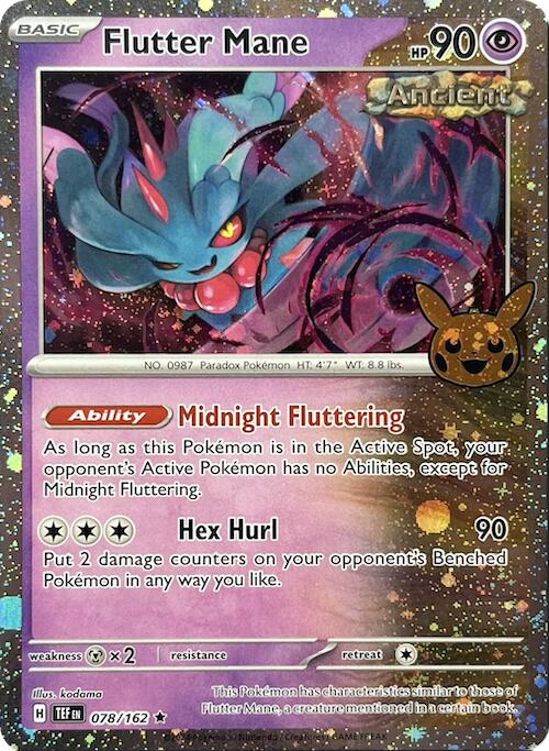 Flutter Mane (078/162) (Cosmos Holo) [Trick or Trade 2024] | Enigma On Main