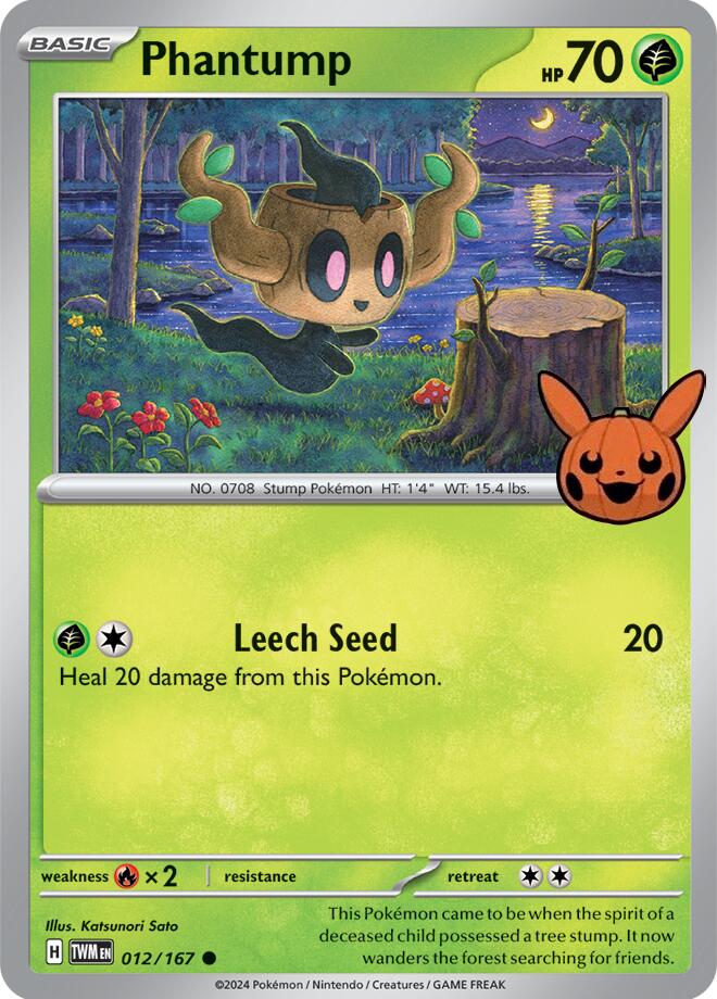 Phantump (012/167) [Trick or Trade 2024] | Enigma On Main