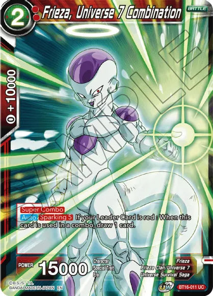 Frieza, Universe 7 Combination (BT16-011) [Realm of the Gods] | Enigma On Main