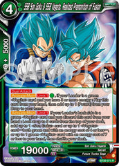 SSB Son Goku & SSB Vegeta, Realized Premonition of Fusion (BT26-071) [Ultimate Advent] | Enigma On Main