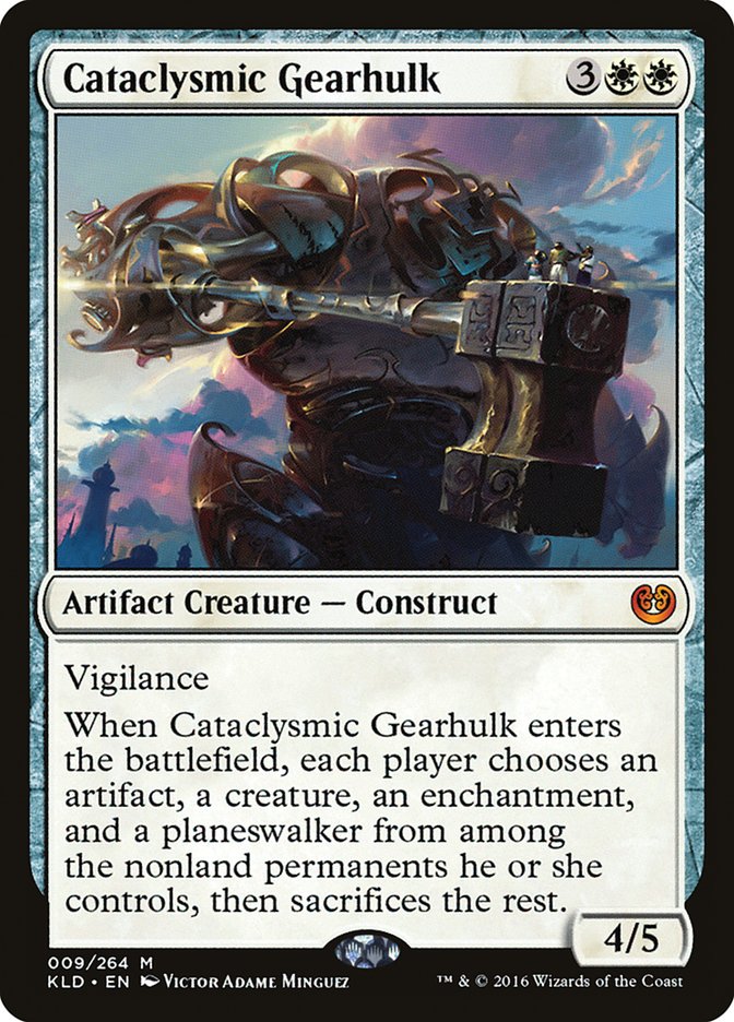 Cataclysmic Gearhulk [Kaladesh] | Enigma On Main