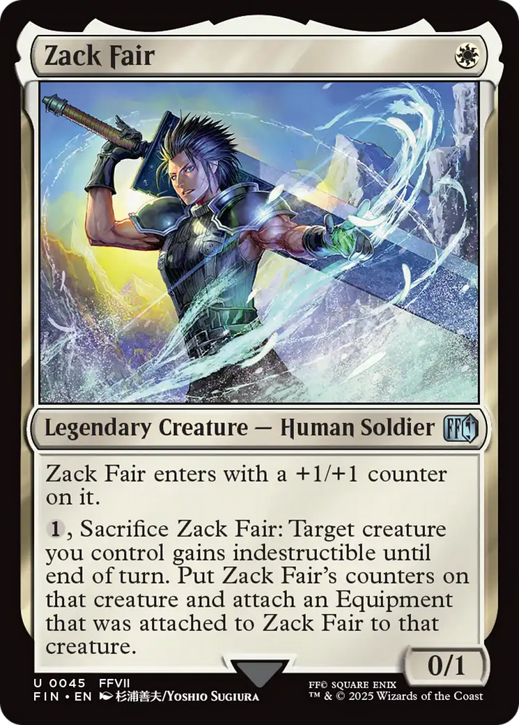 Zack Fair [FINAL FANTASY] | Enigma On Main