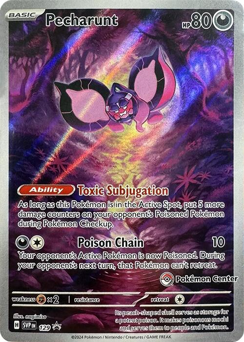 Pecharunt (129) (Pokemon Center Exclusive) [Scarlet & Violet: Black Star Promos] | Enigma On Main