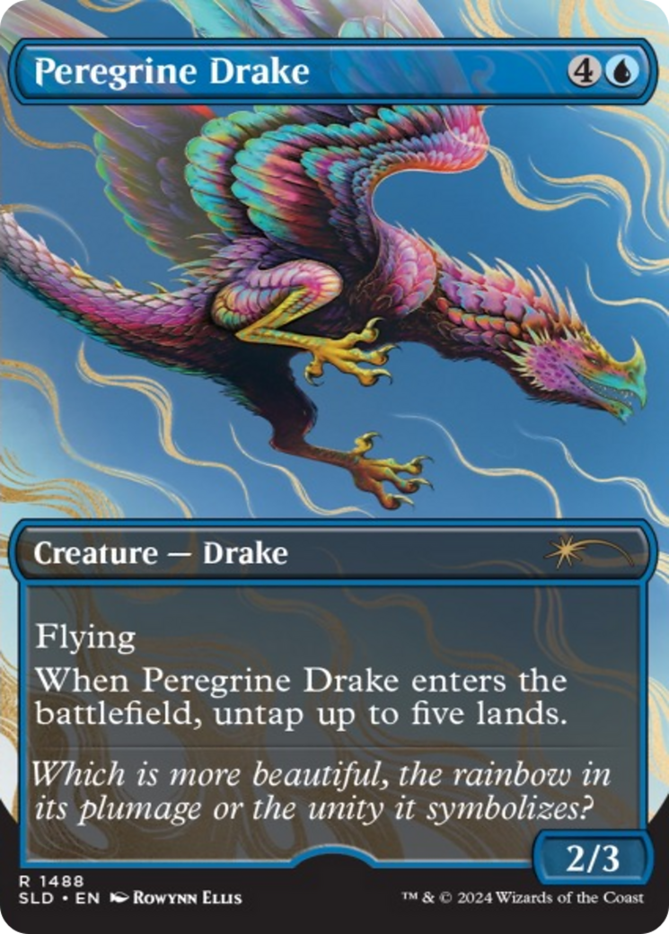 Peregrine Drake (Rainbow Foil) [Secret Lair Drop Series] | Enigma On Main