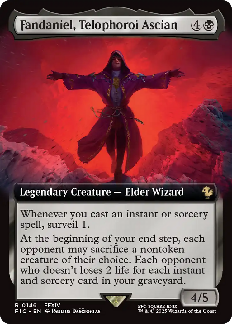 Fandaniel, Telophoroi Ascian (Extended Art) [FINAL FANTASY Commander] | Enigma On Main