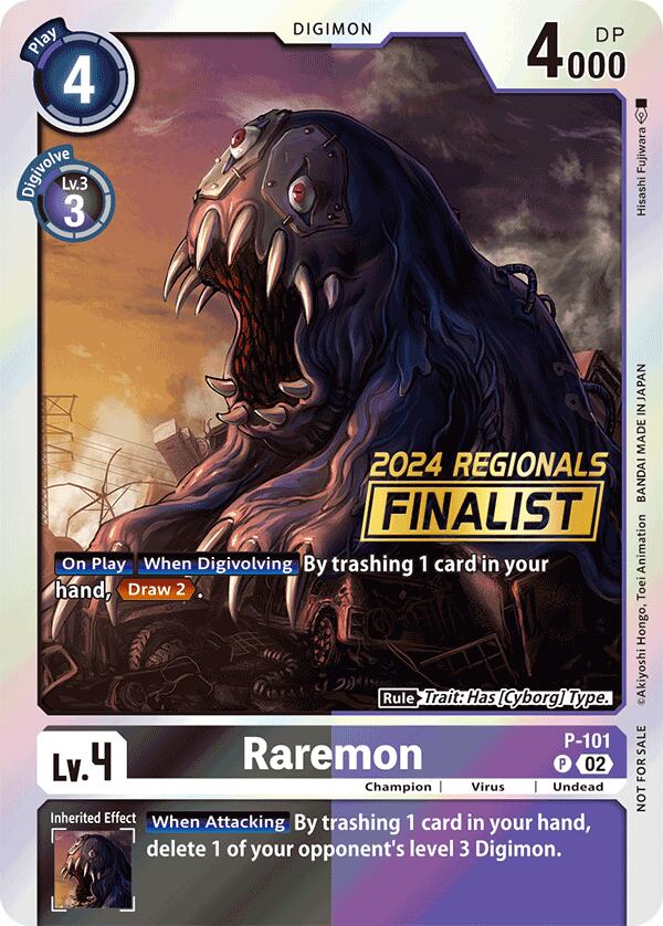 Raremon [P-101] - P-101 (2024 Regionals Finalist) [Promotional Cards] | Enigma On Main