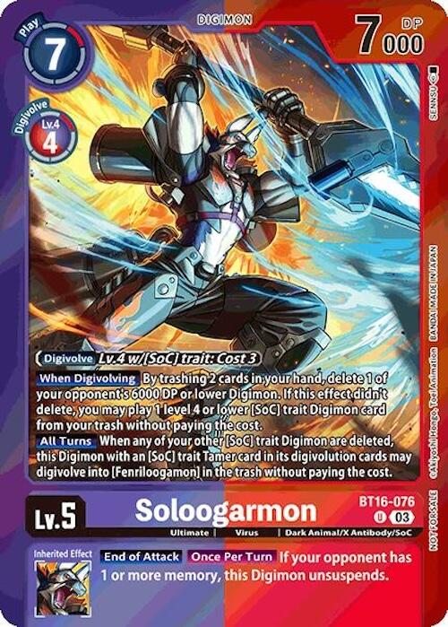 Soloogarmon [BT16-076] (Event Pack 7) [Beginning Observer] | Enigma On Main