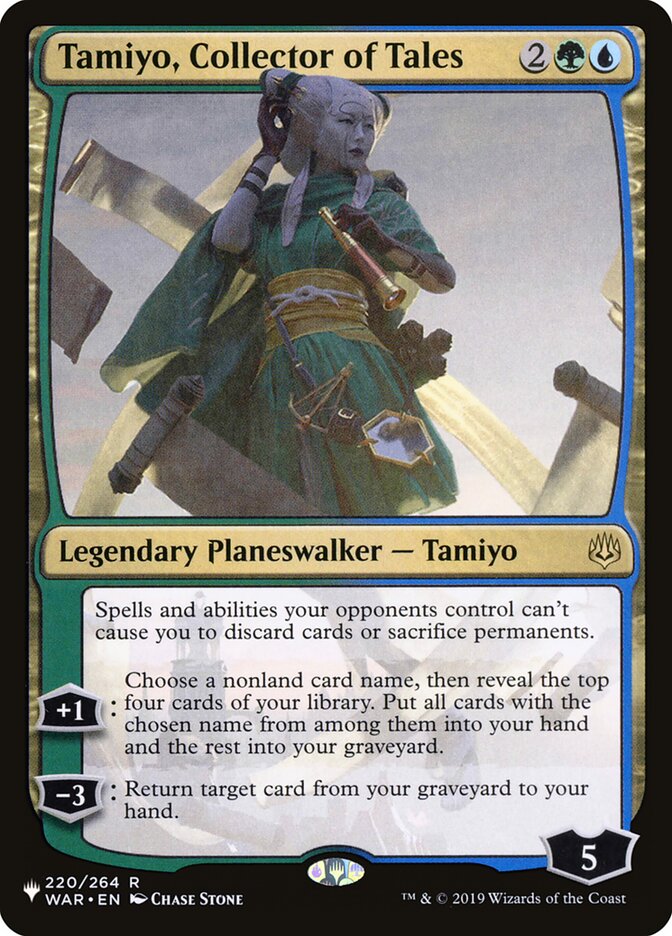 Tamiyo, Collector of Tales [The List] | Enigma On Main