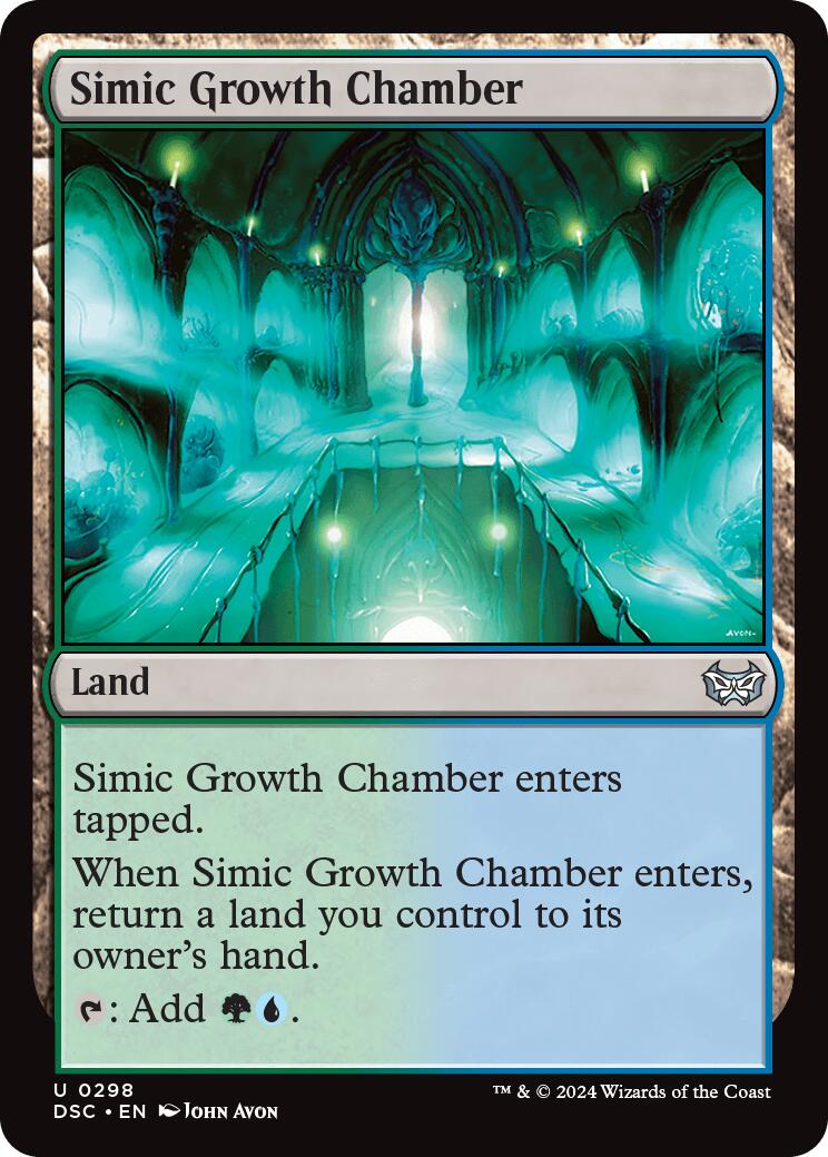 Simic Growth Chamber [Duskmourn: House of Horror Commander] | Enigma On Main