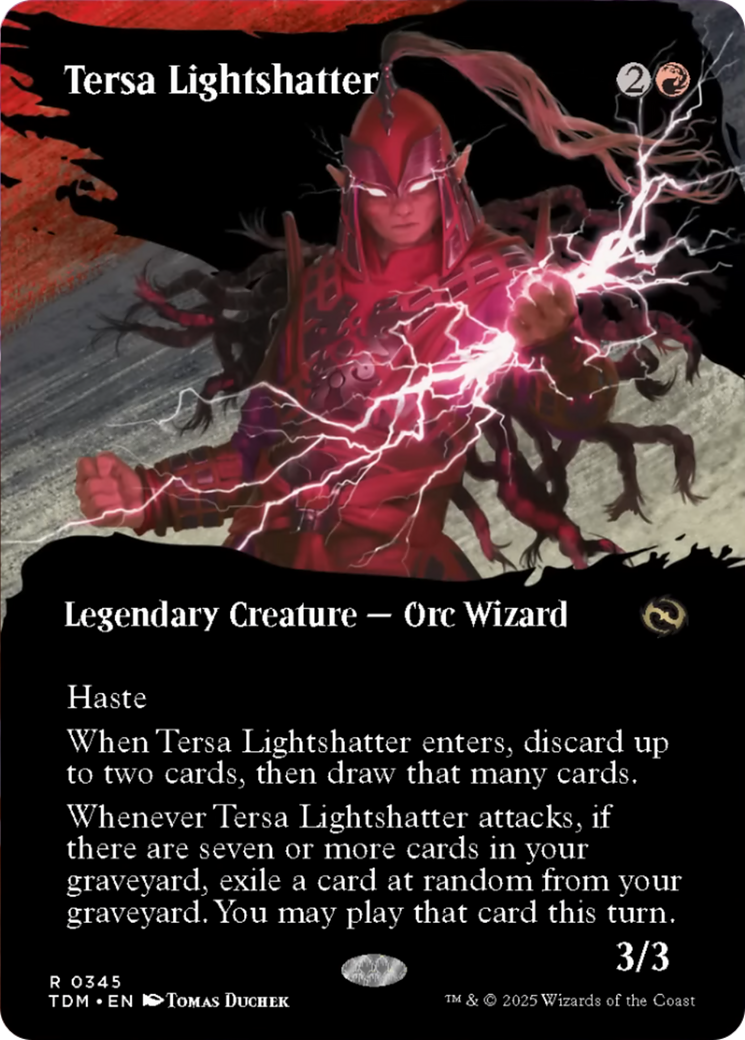 Tersa Lightshatter (Borderless) [Tarkir: Dragonstorm] | Enigma On Main