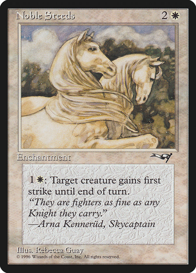 Noble Steeds (Leg Raised) [Alliances] | Enigma On Main