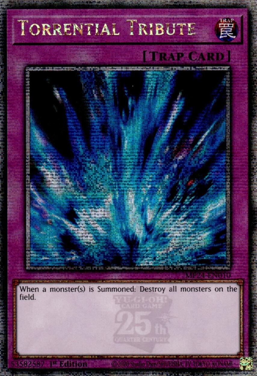 Torrential Tribute [MP24-EN010] Quarter Century Secret Rare | Enigma On Main