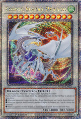 Cosmic Blazar Dragon [MP24-EN029] Quarter Century Secret Rare | Enigma On Main