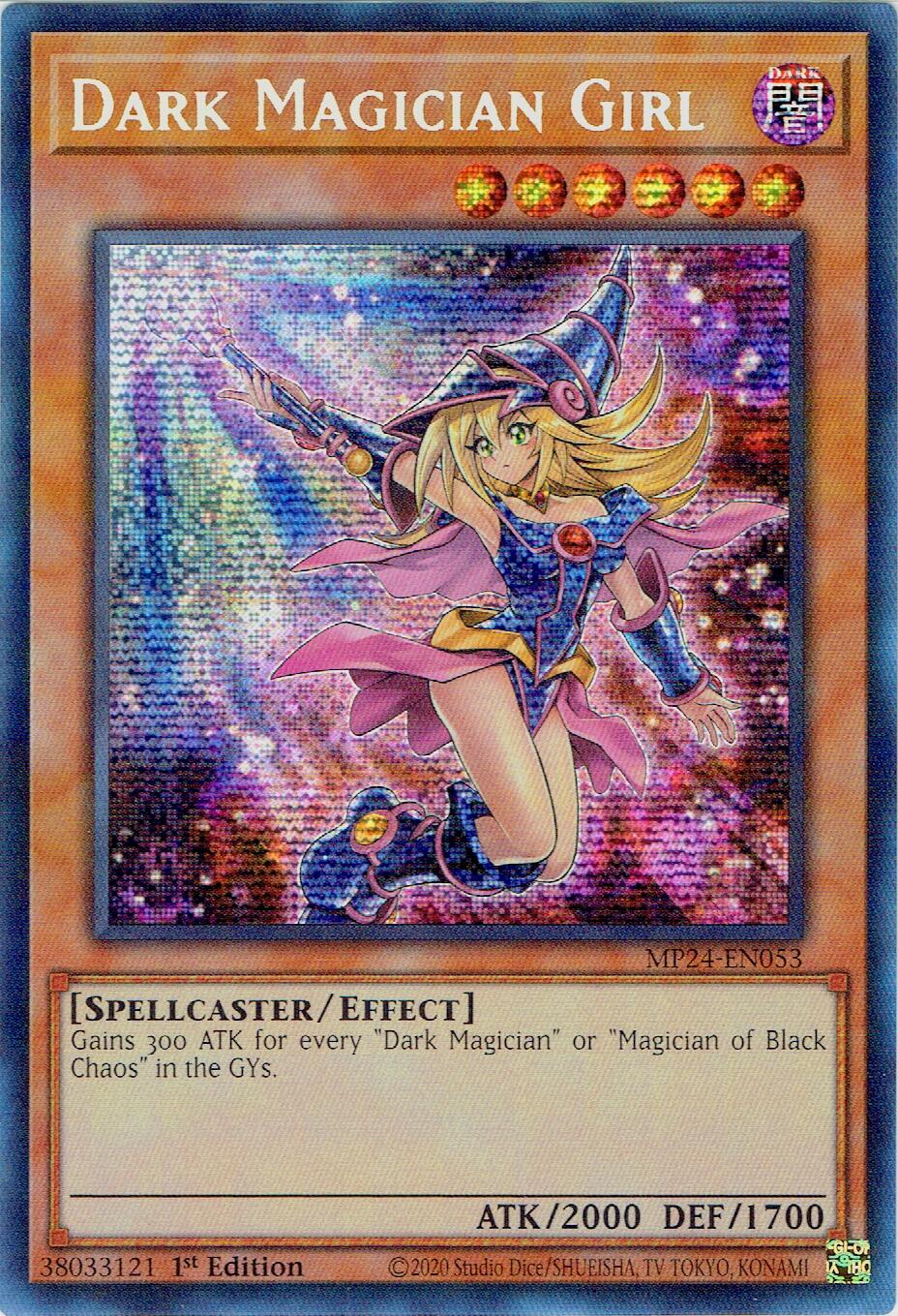 Dark Magician Girl (Alternate Art) [MP24-EN053] Prismatic Secret Rare | Enigma On Main